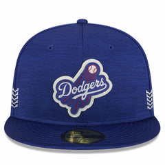 Royal Los Angeles Dodgers New Era 2024 Clubhouse 59FIFTY Fitted Hat