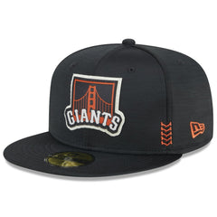 Black San Francisco Giants New Era 2024 Clubhouse 59FIFTY Fitted Hat