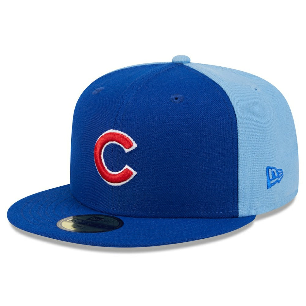 Royal/Light Blue Chicago Cubs New Era Gameday Sideswipe 59FIFTY Fitted Hat