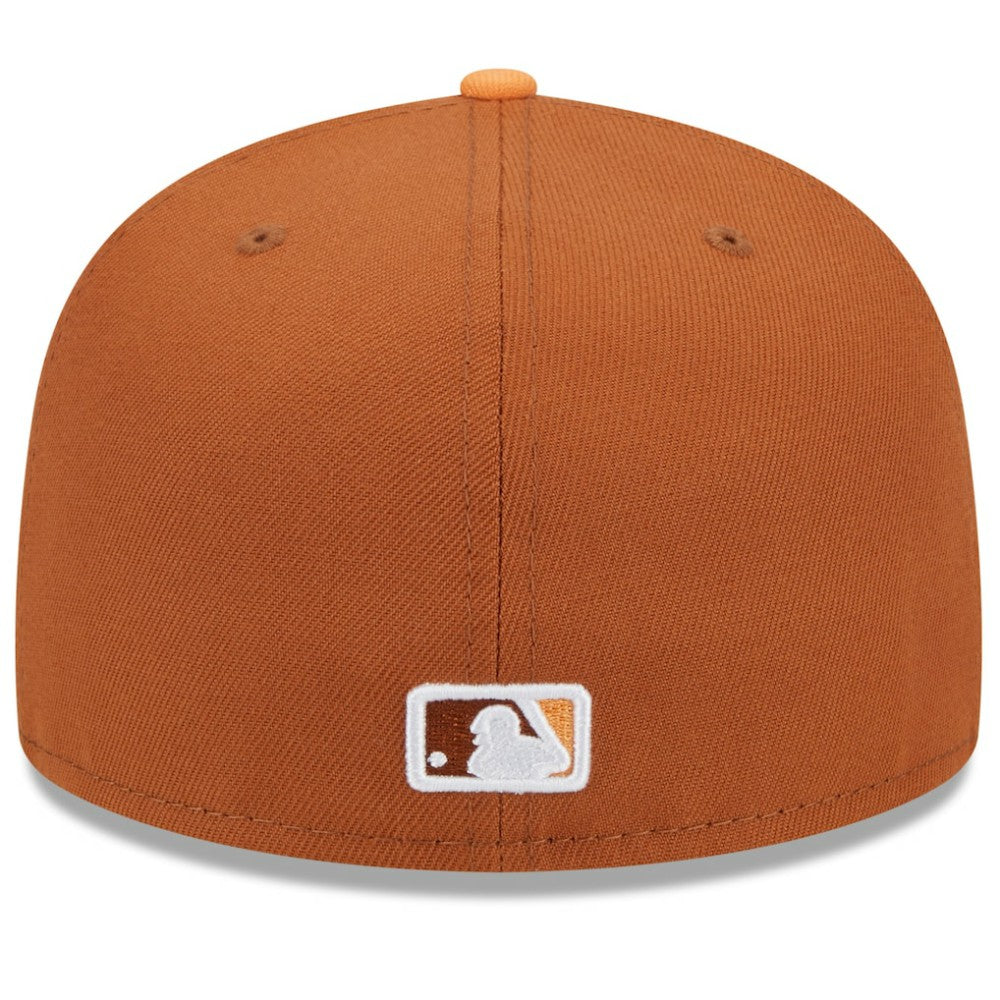 Brown/Orange Chicago White Sox New Era Spring Color Basic Two-Tone 59FIFTY Fitted Hat