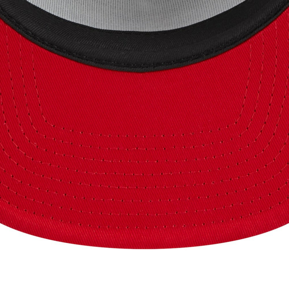 White/Red Boston Red Sox New Era Team Foam Front A-Frame Trucker 9FIFTY Snapback Hat