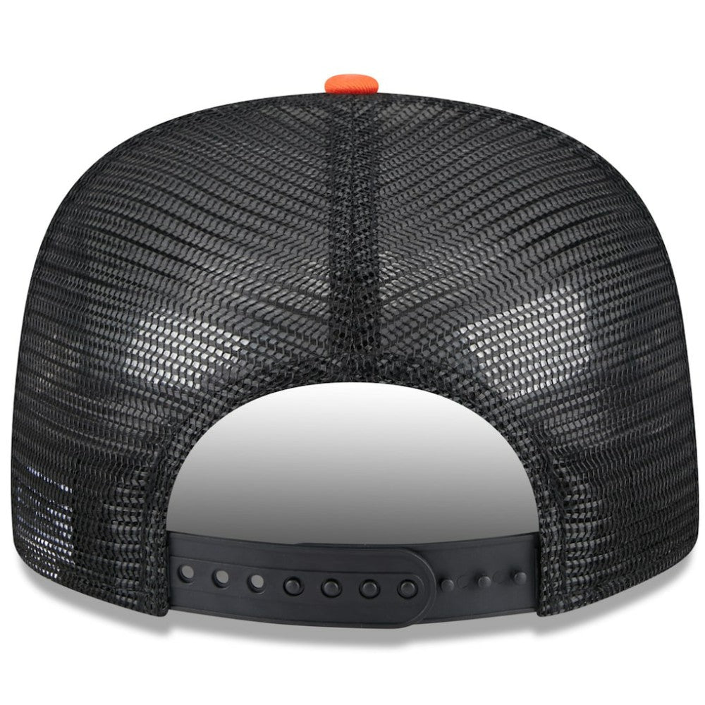 White/Orange San Francisco Giants New Era Team Foam Front A-Frame Trucker 9FIFTY Snapback Hat