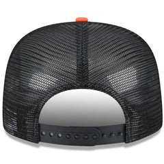 White/Orange San Francisco Giants New Era Team Foam Front A-Frame Trucker 9FIFTY Snapback Hat