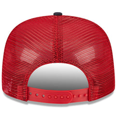 White/Red St. Louis Cardinals New Era Team Foam Front A-Frame Trucker 9FIFTY Snapback Hat
