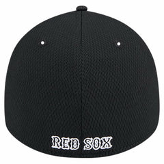 Black Boston Red Sox New Era Active Dash Mark 39THIRTY Flex Hat