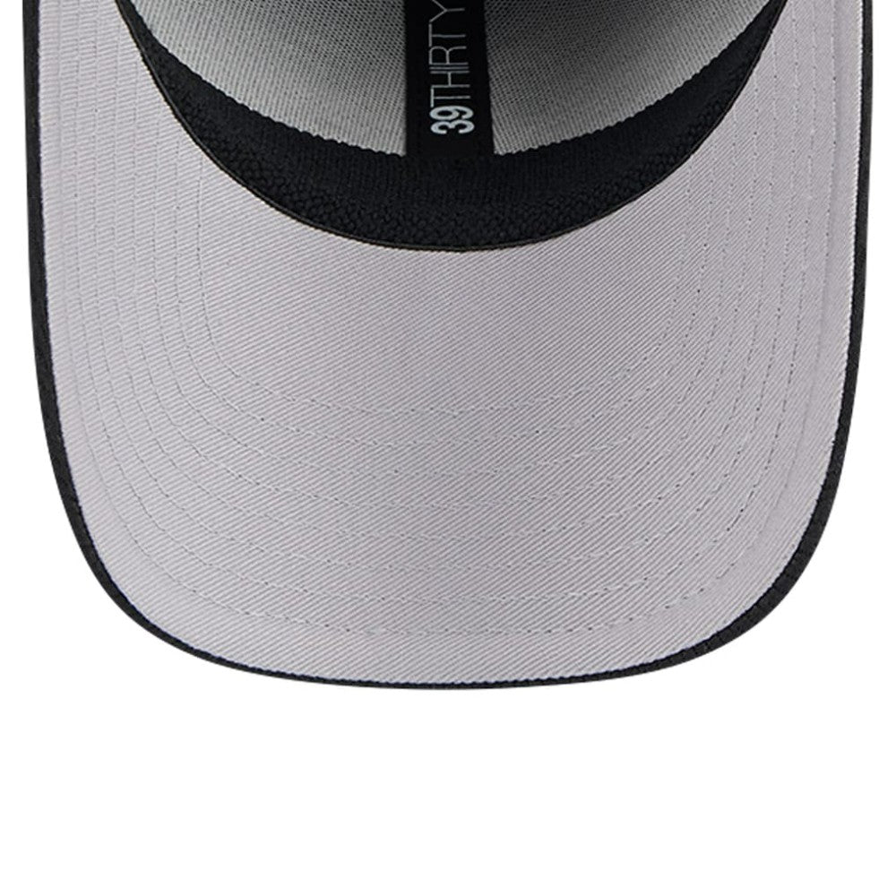 Black Boston Red Sox New Era Active Dash Mark 39THIRTY Flex Hat