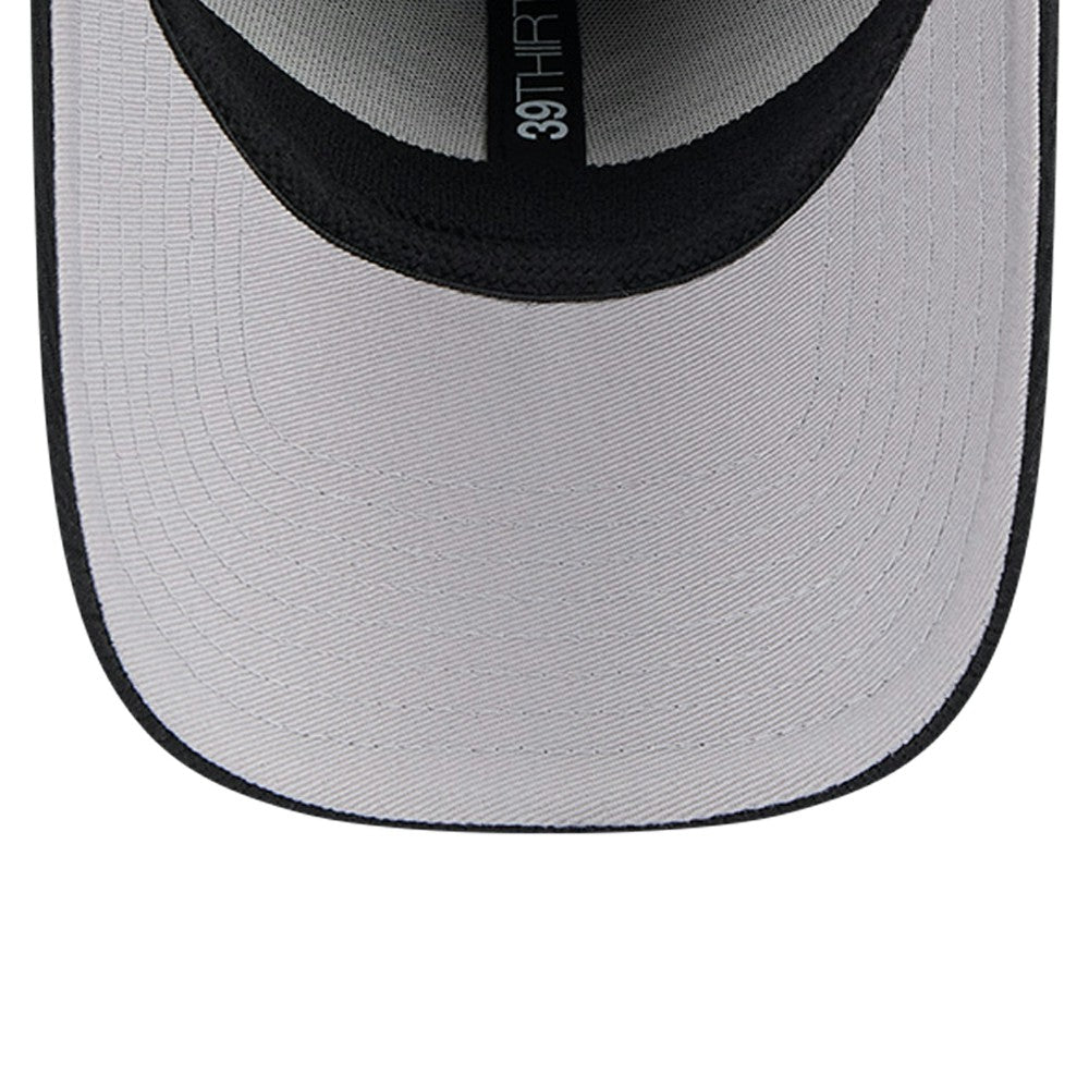 Black Los Angeles Angels New Era Active Dash Mark 39THIRTY Flex Hat