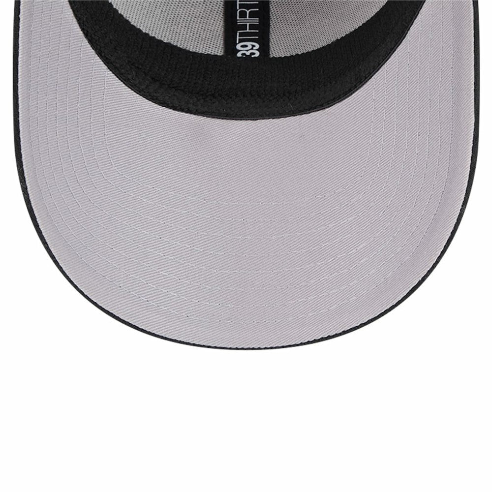 Black Pittsburgh Pirates New Era Active Dash Mark 39THIRTY Flex Hat