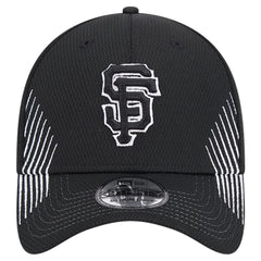 Black San Francisco Giants New Era Active Dash Mark 39THIRTY Flex Hat