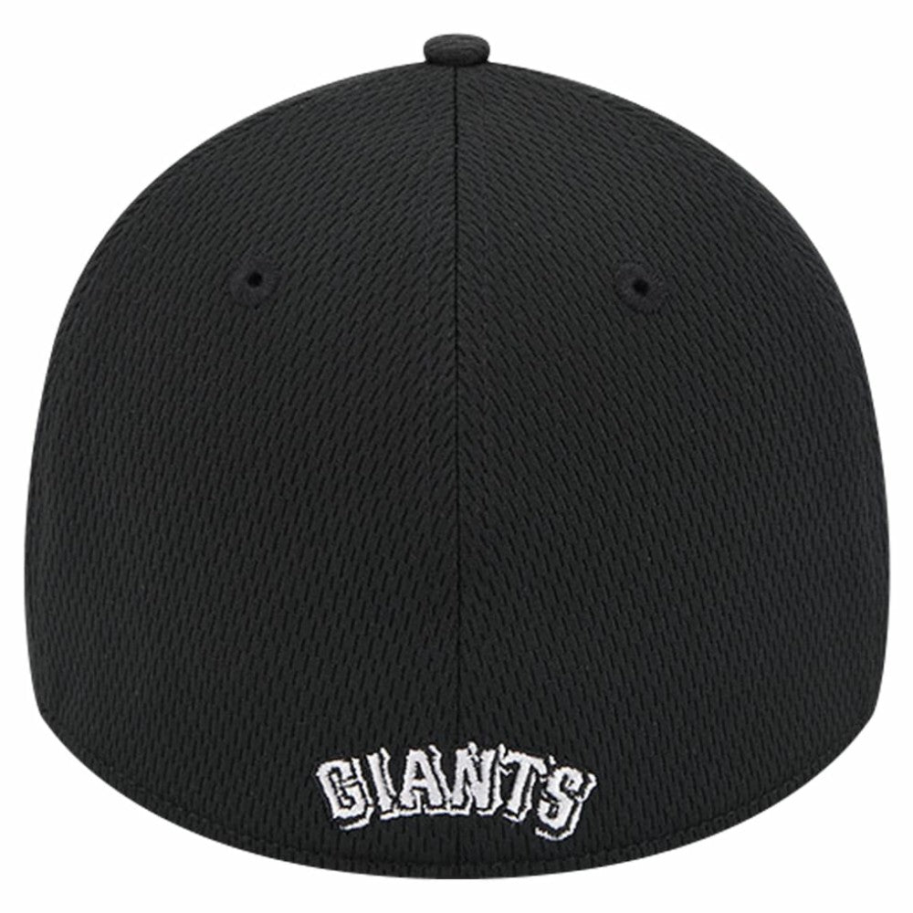 Black San Francisco Giants New Era Active Dash Mark 39THIRTY Flex Hat