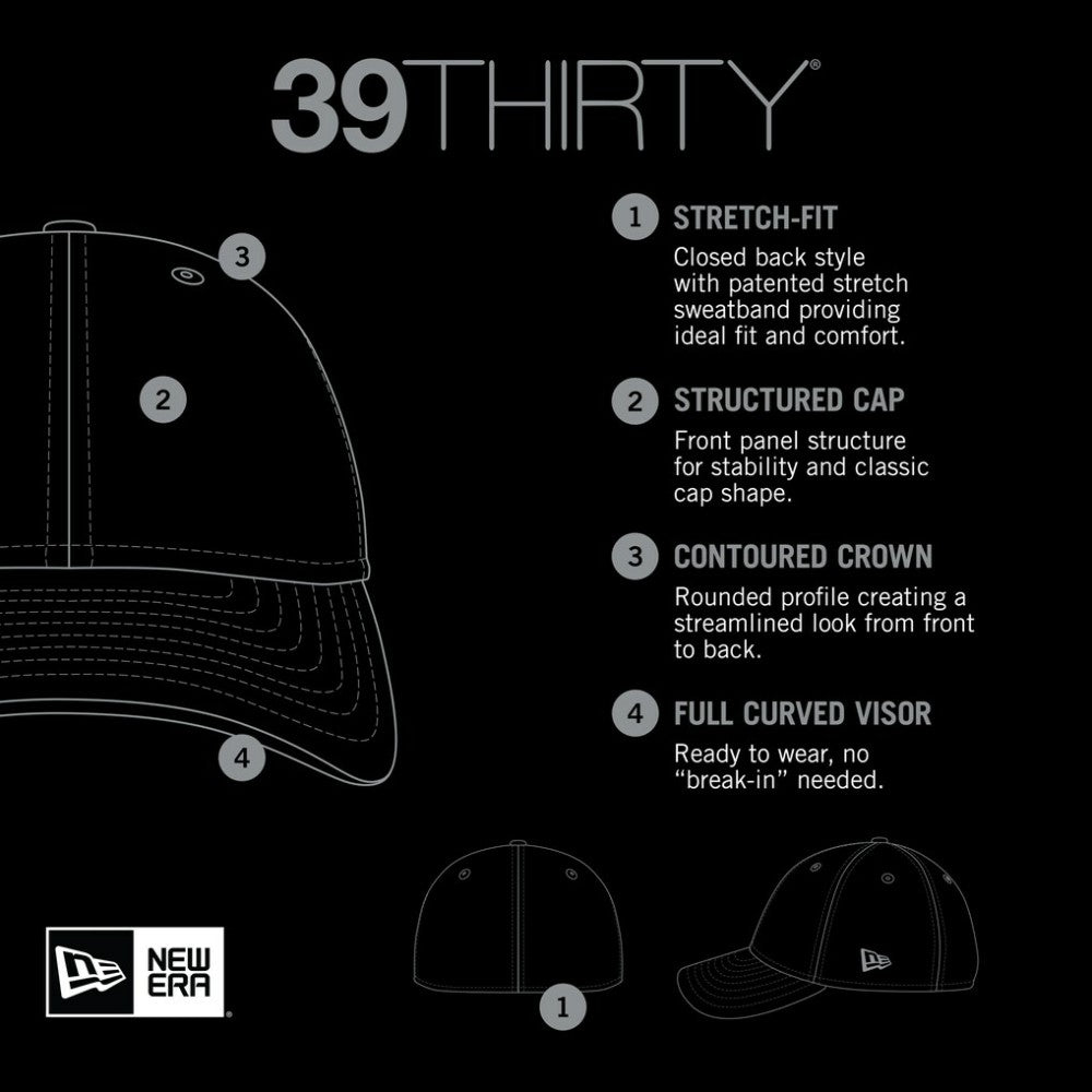 Black San Francisco Giants New Era Active Dash Mark 39THIRTY Flex Hat