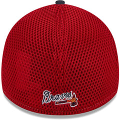Navy Atlanta Braves New Era Neo 39THIRTY Flex Hat