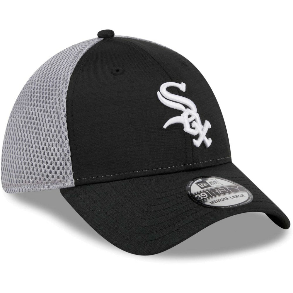 Black Chicago White Sox New Era Neo 39THIRTY Flex Hat