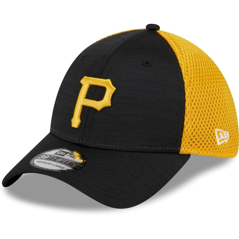 Black Pittsburgh Pirates New Era Neo 39THIRTY Flex Hat