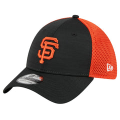 Black San Francisco Giants New Era Neo 39THIRTY Flex Hat