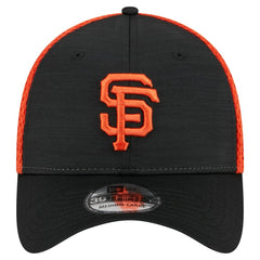 Black San Francisco Giants New Era Neo 39THIRTY Flex Hat