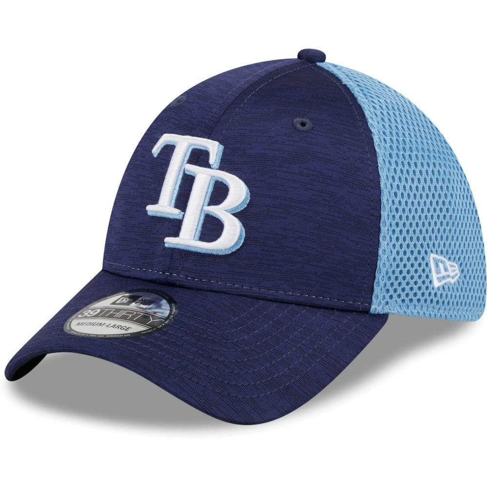 Navy Tampa Bay Rays New Era Neo 39THIRTY Flex Hat