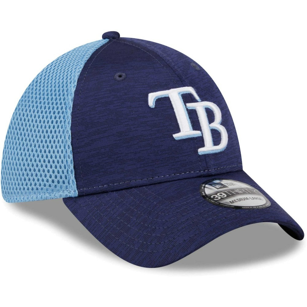 Navy Tampa Bay Rays New Era Neo 39THIRTY Flex Hat
