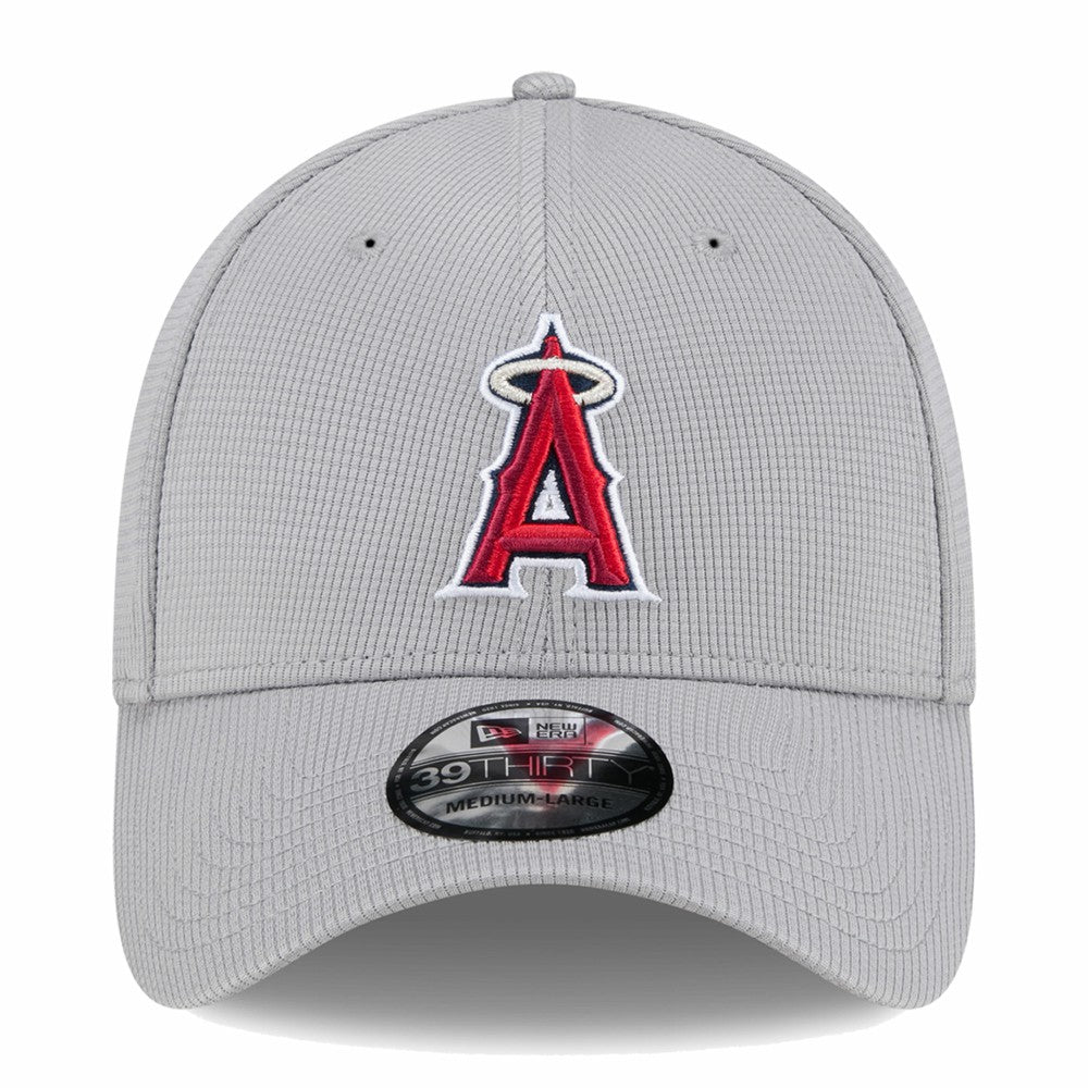 Gray Los Angeles Angels New Era Active Pivot 39THIRTY Flex Hat