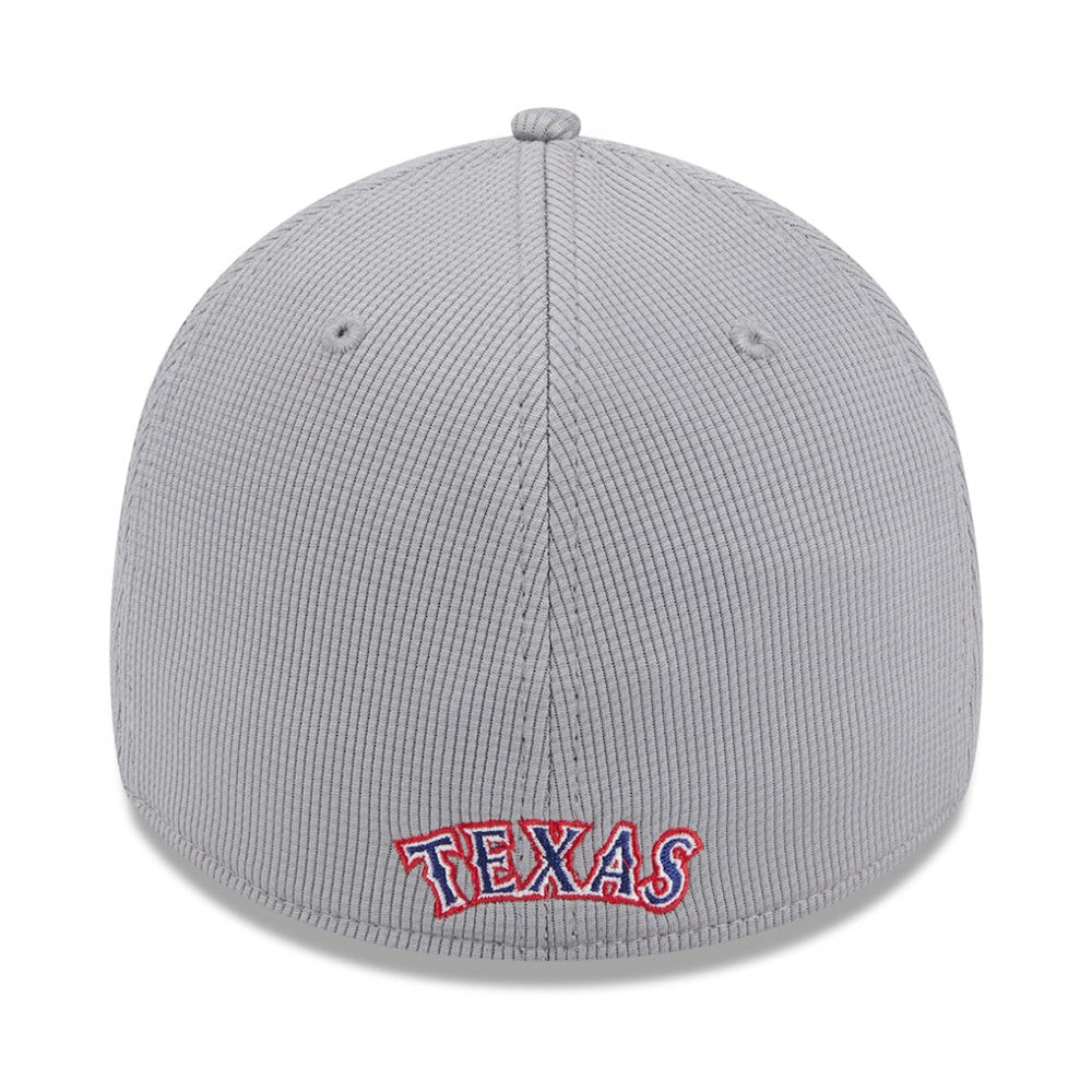Gray Texas Rangers New Era Active Pivot 39THIRTY Flex Hat