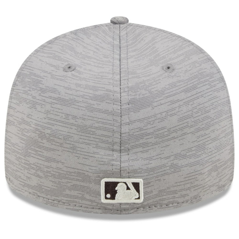 Gray San Diego Padres New Era 2024 Clubhouse Low Profile 59FIFTY Fitted Hat