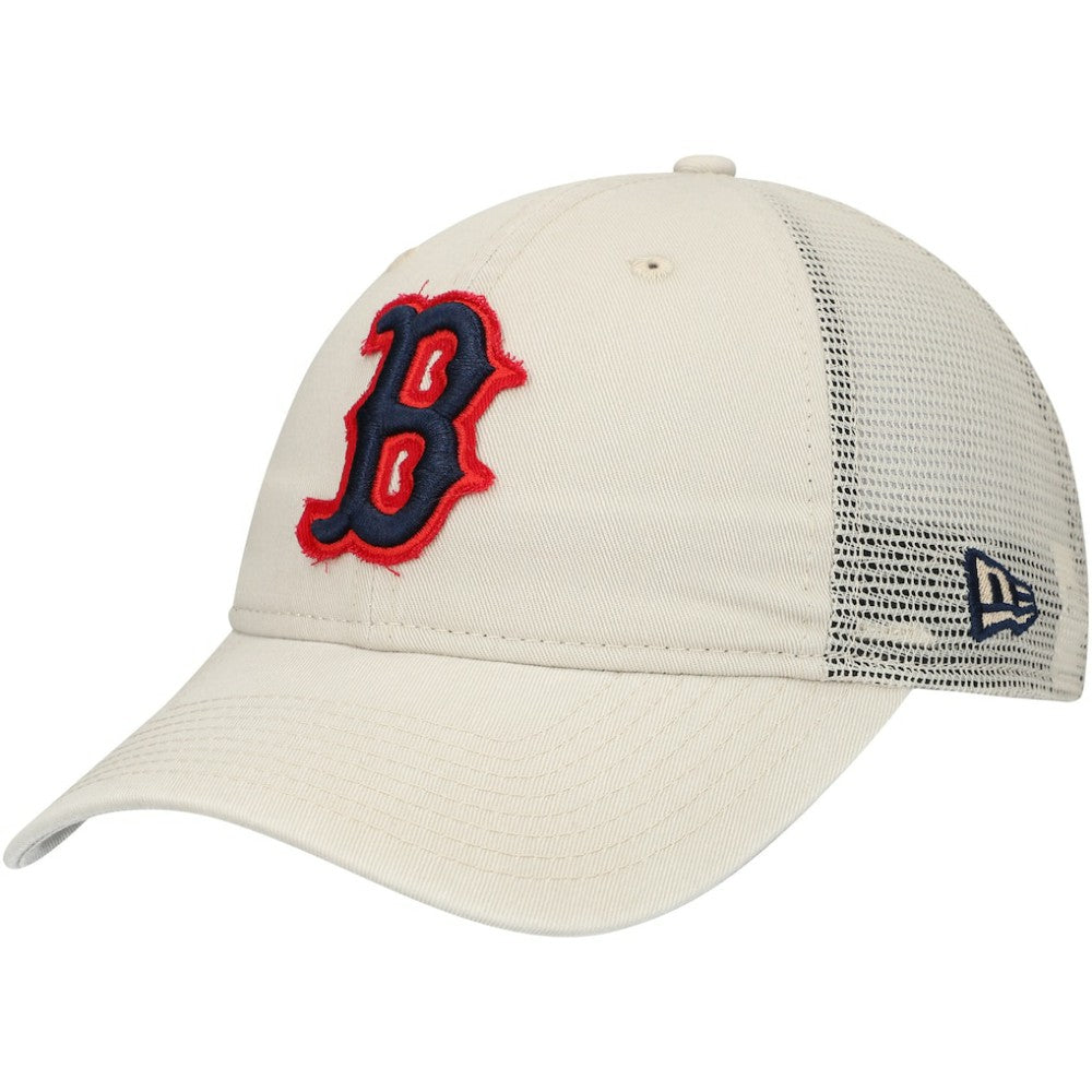 Stone Boston Red Sox New Era Game Day 9TWENTY Adjustable Trucker Hat