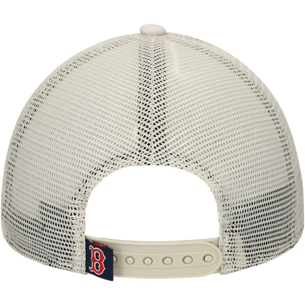 Stone Boston Red Sox New Era Game Day 9TWENTY Adjustable Trucker Hat