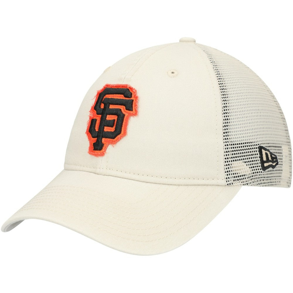 Stone San Francisco Giants New Era Game Day 9TWENTY Adjustable Trucker Hat