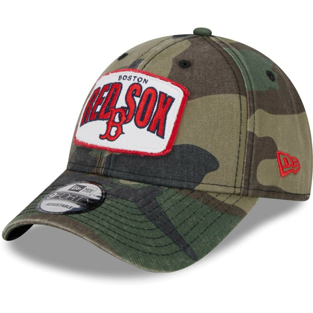 Camo Boston Red Sox New Era Gameday 9FORTY Adjustable Hat