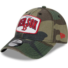 Camo Boston Red Sox New Era Gameday 9FORTY Adjustable Hat