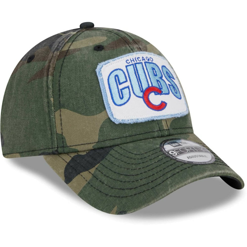 Camo Chicago Cubs New Era Gameday 9FORTY Adjustable Hat