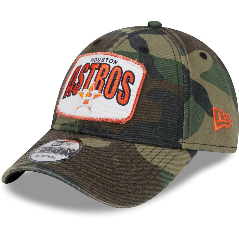 Camo Houston Astros New Era Gameday 9FORTY Adjustable Hat