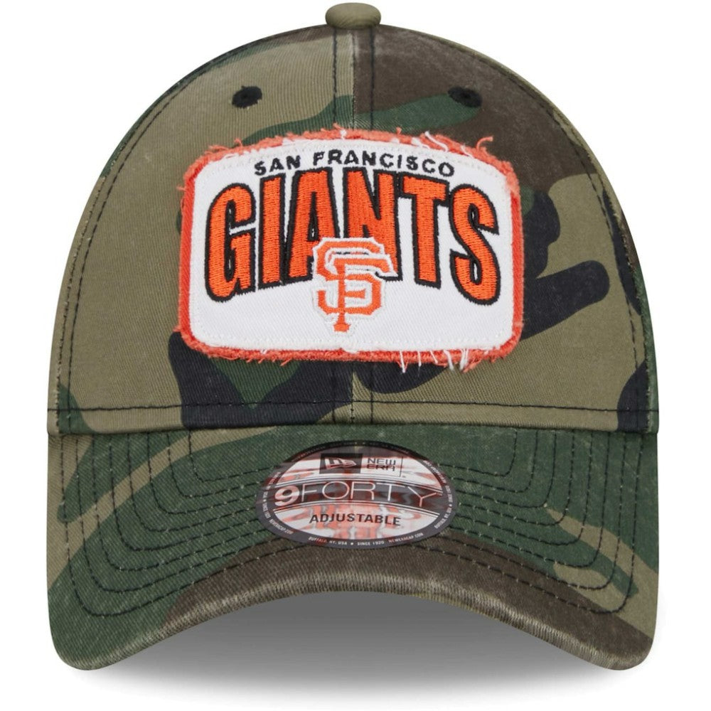 Camo San Francisco Giants New Era Gameday 9FORTY Adjustable Hat