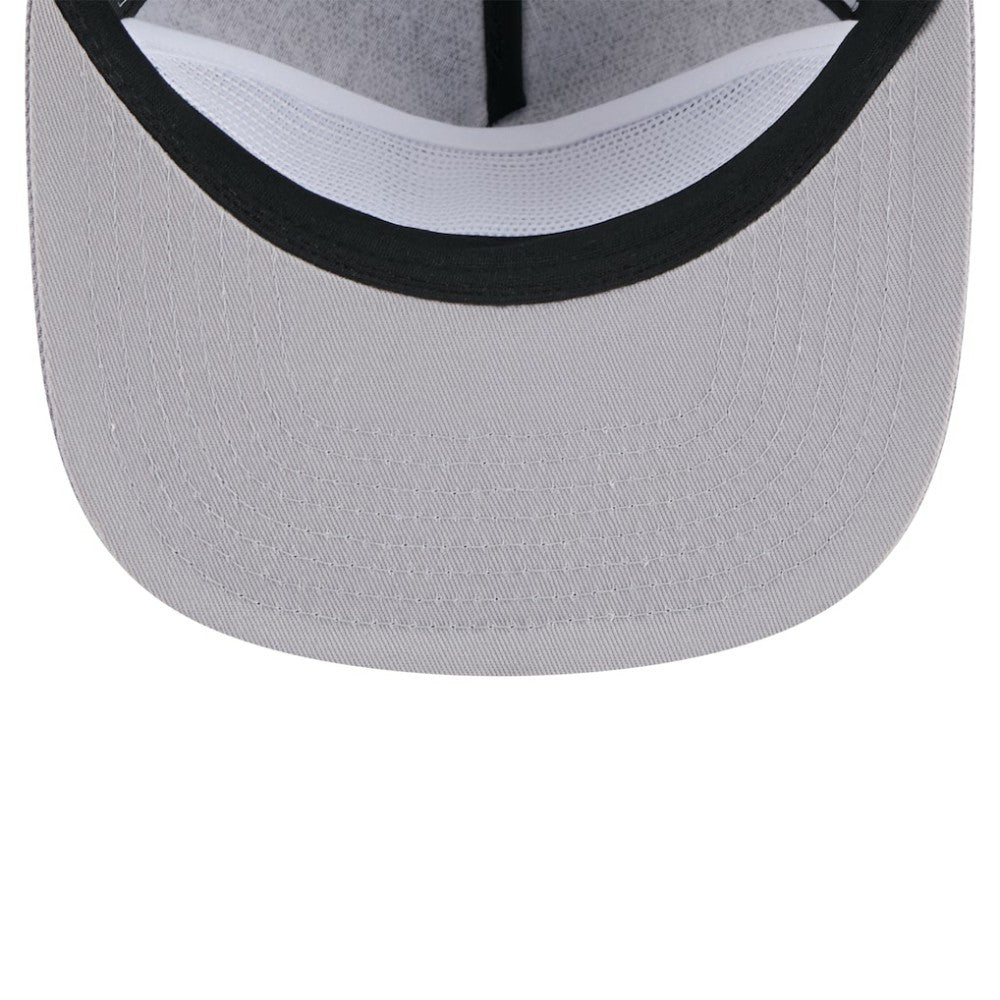 Black Chicago White Sox New Era Throwback Meshback Golfer Hat
