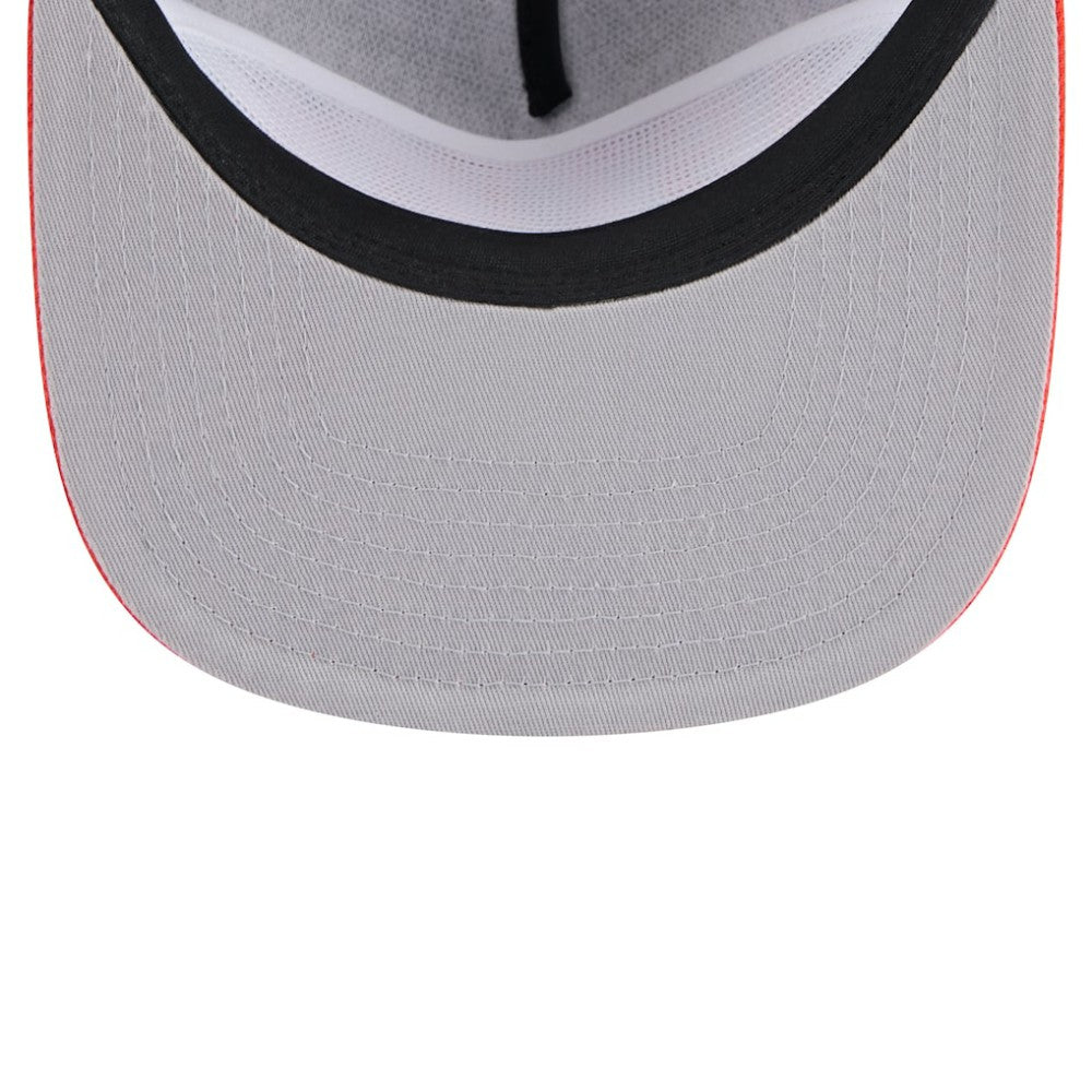 Black Houston Astros New Era Throwback Meshback Golfer Hat