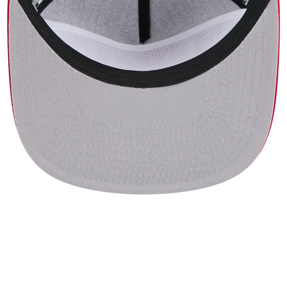 Black St. Louis Cardinals New Era Throwback Meshback Golfer Hat