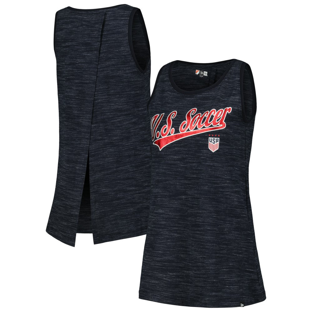 USWNT 5th & Ocean by New Era Women's Athletic Cross Back Tank Top