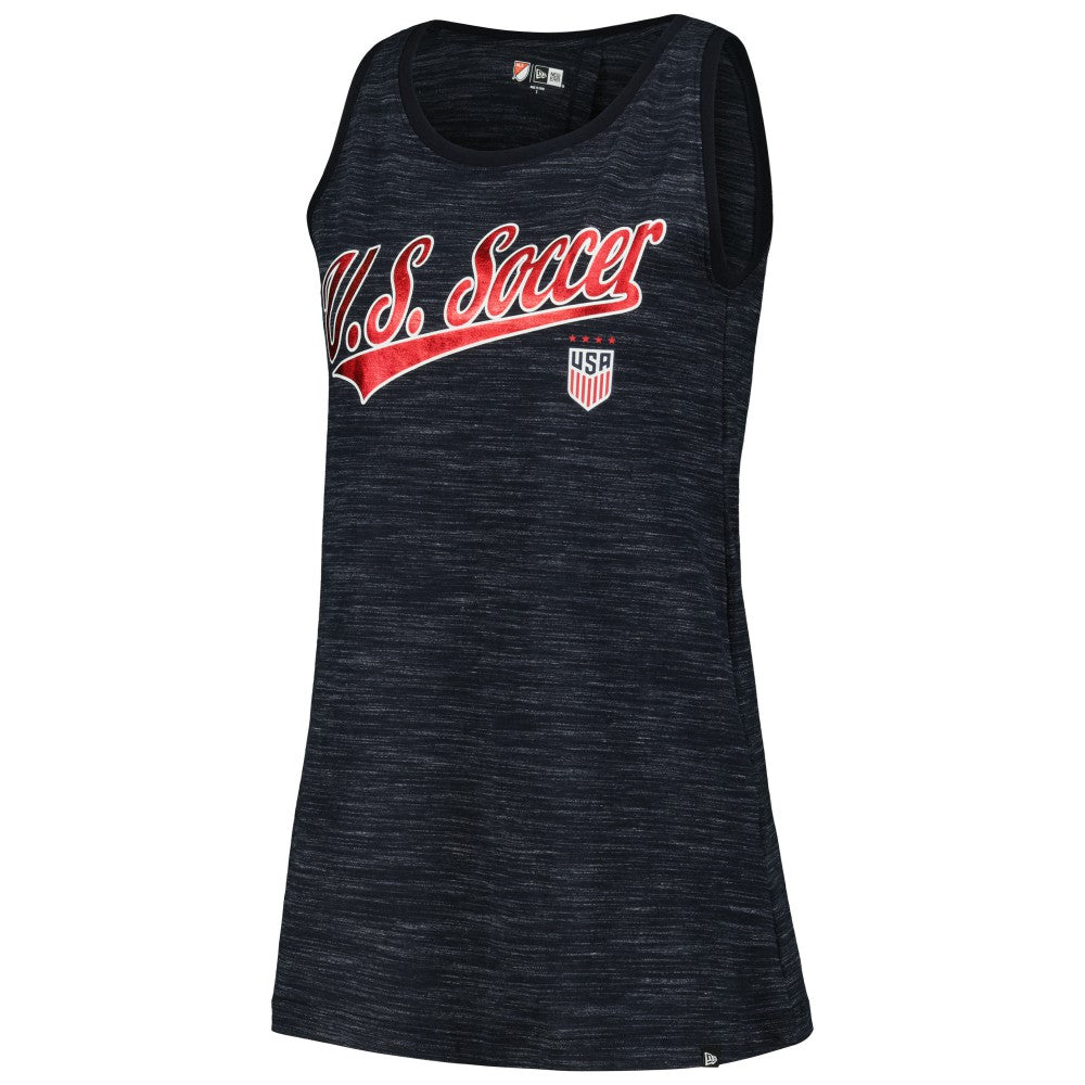 USWNT 5th & Ocean by New Era Women's Athletic Cross Back Tank Top