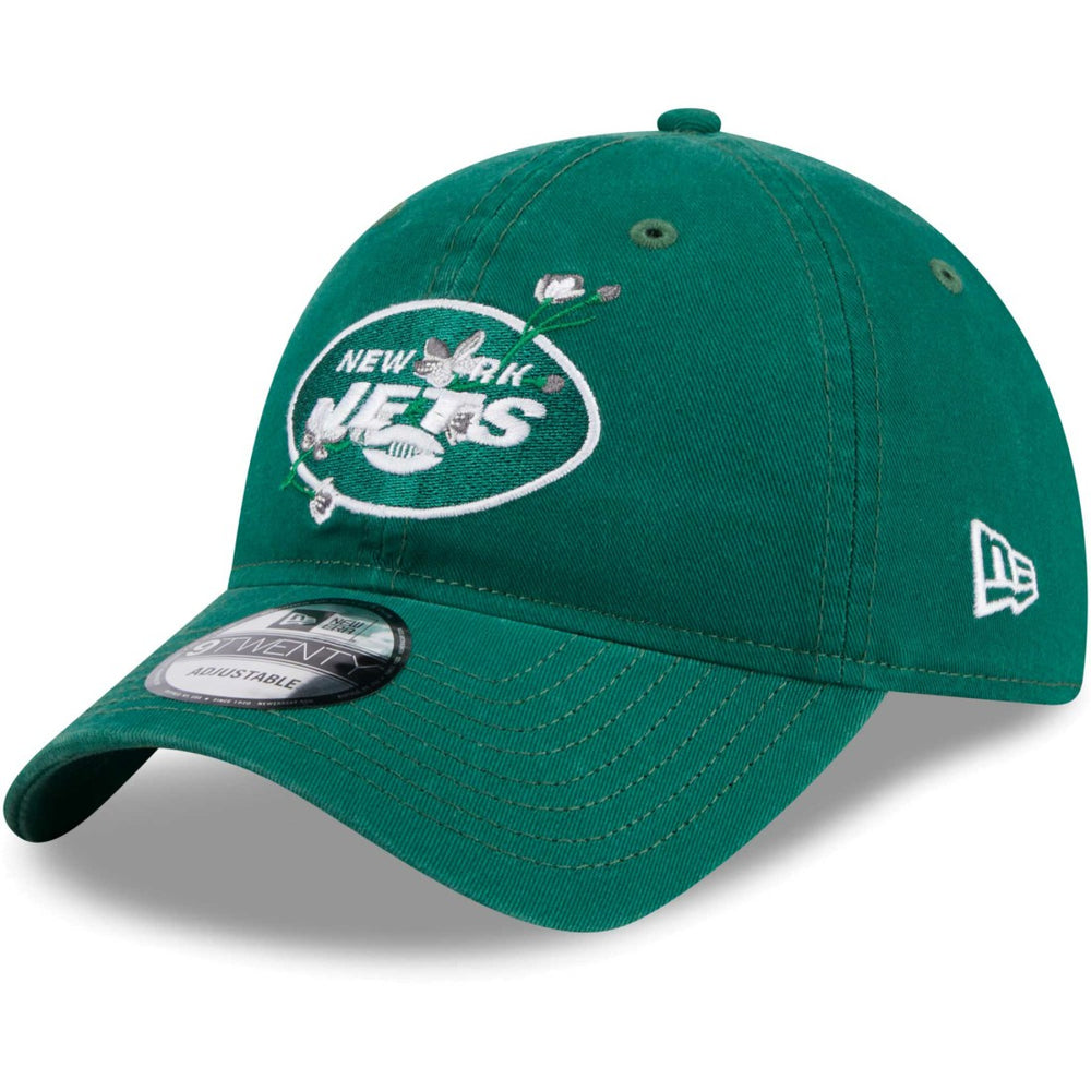 Women's Game Day Flower 9TWENTY Adjustable Hat - New York Jets Hats