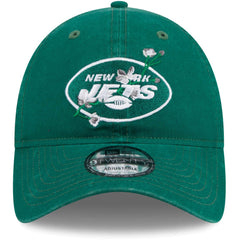 Women's Game Day Flower 9TWENTY Adjustable Hat - New York Jets Hats