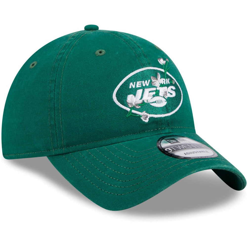 Women's Game Day Flower 9TWENTY Adjustable Hat - New York Jets Hats