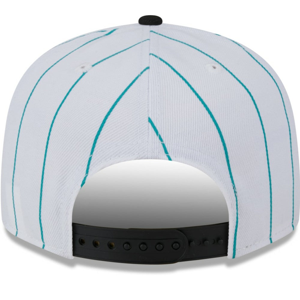 White Miami Marlins New Era 2024 Batting Practice 9FIFTY Snapback Hat