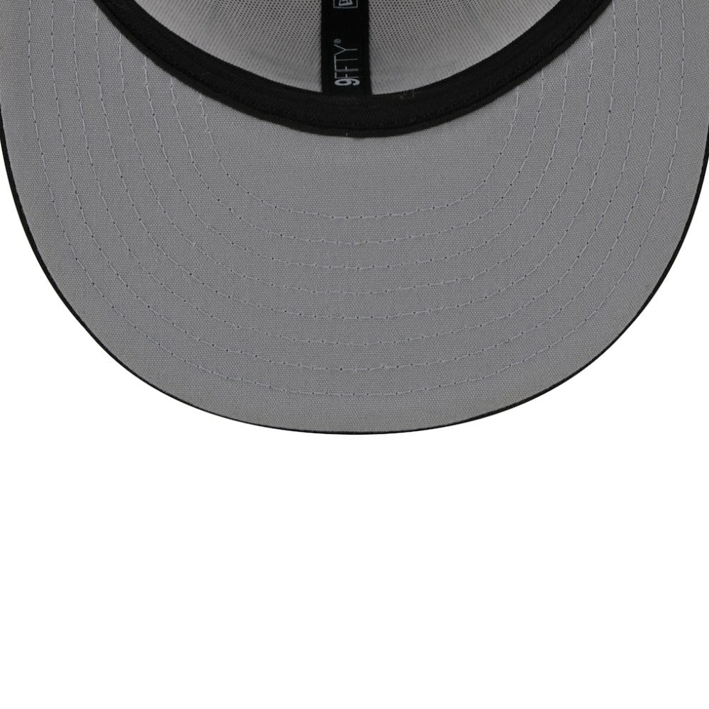 White Miami Marlins New Era 2024 Batting Practice 9FIFTY Snapback Hat