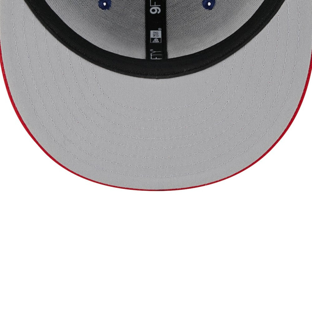 Navy Philadelphia Phillies New Era 2025 Batting Practice 9FIFTY Snapback Hat
