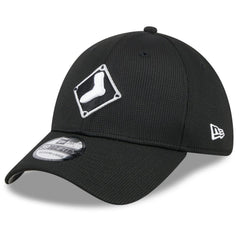Black Chicago White Sox New Era 2025 Batting Practice 39THIRTY Flex Hat