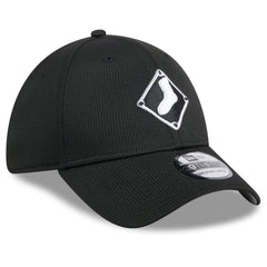 Black Chicago White Sox New Era 2025 Batting Practice 39THIRTY Flex Hat