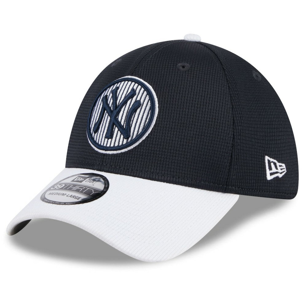 Navy New York Yankees New Era 2025 Batting Practice 39THIRTY Flex Hat