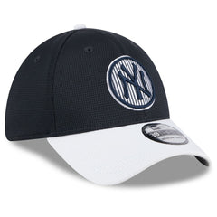 Navy New York Yankees New Era 2025 Batting Practice 39THIRTY Flex Hat