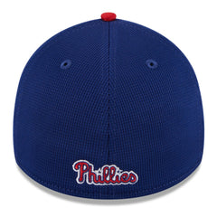 Navy Philadelphia Phillies New Era 2025 Batting Practice 39THIRTY Flex Hat