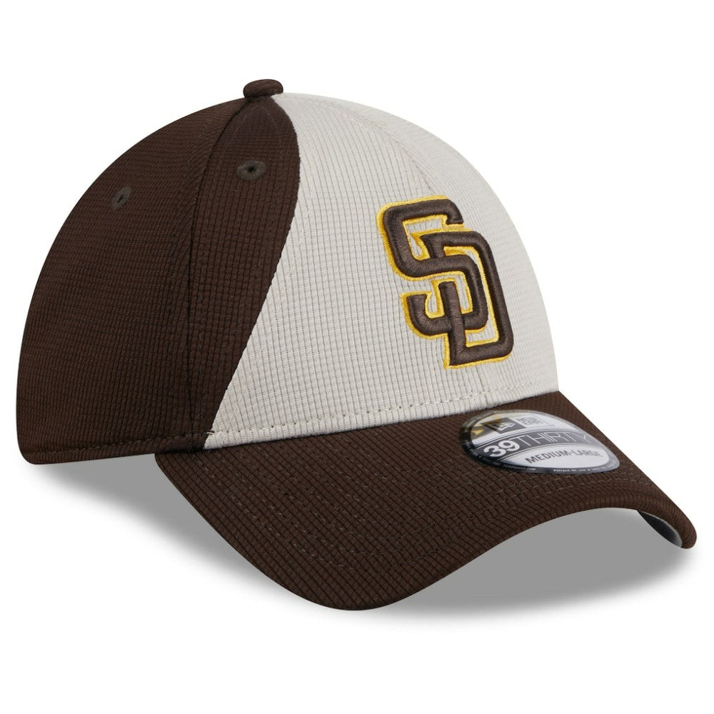 Brown San Diego Padres New Era 2025 Batting Practice 39THIRTY Flex Hat